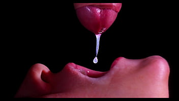 CLOSE UP&colon; BEST Milking Mouth for your DICK&excl; Sucking Cock ASMR&comma; Tongue and Lips BLOWJOB DOUBLE CUMSHOT -XSanyAny
