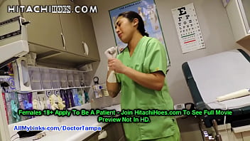 Don&apos;t Tell Doc I Cum On The Clock&excl; Latina Nurse Jasmine Rose Sneaks Into Exam Room&comma; Masturbates With Magic Wand At HitachiHoes&period;com&excl;