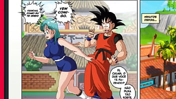 Goku e Bulma ficam pela primeira vez&comma; Bulma tira a virgindade de goku