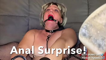 SURPRISE&excl; Stepmom Gets Anal & Throat Fuck &lpar;Full Video on RED&rpar;