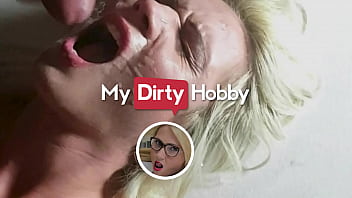 Sexy Blonde &lpar;Tatjana-Young&rpar; Has All Of Her Holes Filled With 3 Large Cocks - My Dirty Hobby