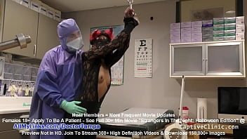 "Strangers In The Night" Minnie Rose Put On Devil Costume Not Knowing She Would Meet A Real Life Devil&comma; Doctor Tampa&comma; This Halloween At BondageClinic&period;com