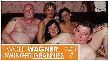 YUCK&excl; Ugly old swingers&excl; Grannies & grandpas have themselves a naughty fuck fest&excl; WolfWagner&period;com