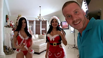 BANGBROS – Bubble Butt Christmas Special Featuring Rebeca Linares & Abella Anderson