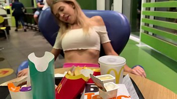 SWEET b&period; ORGASM CONTROL IN PUBLIC&period; ELEVATOR&comma;STREET&comma;MCDONALD&apos;S&period; PEOPLE IN SHOCK